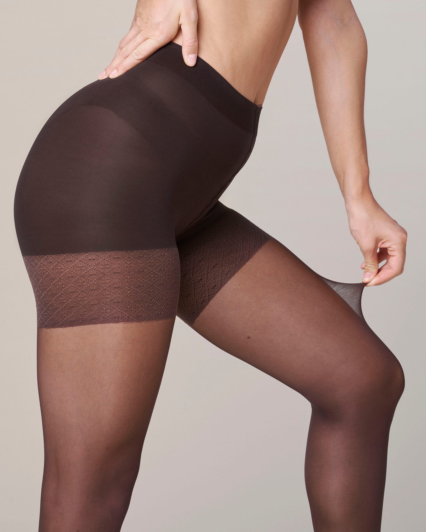 Le Collant Parfait - Shorty Sculptant - Brown