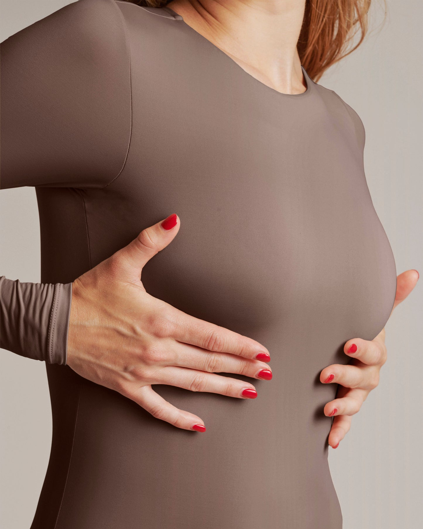 Long-Sleeve Sculpting Bodysuit