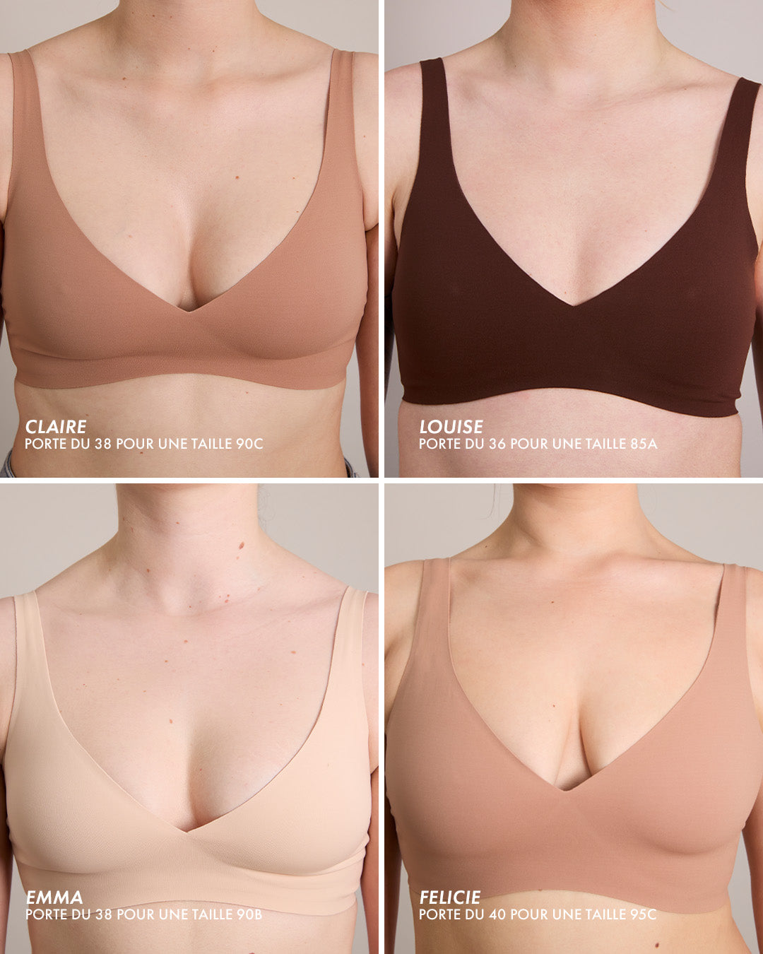 Brassière Hot Décolleté - Light Beige