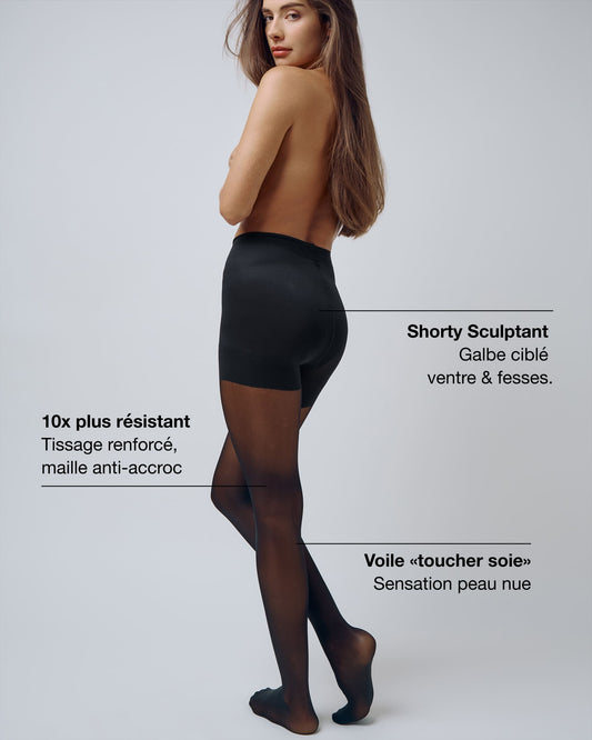 Le Collant Parfait - Shorty Sculptant - Dark