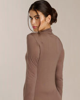 Silk-Touch High Neck Top - ARCHIVES