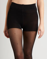 Le Collant Parfait - Shorty Confort | Plumetis