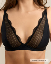 Romance Lace Scarf Bra