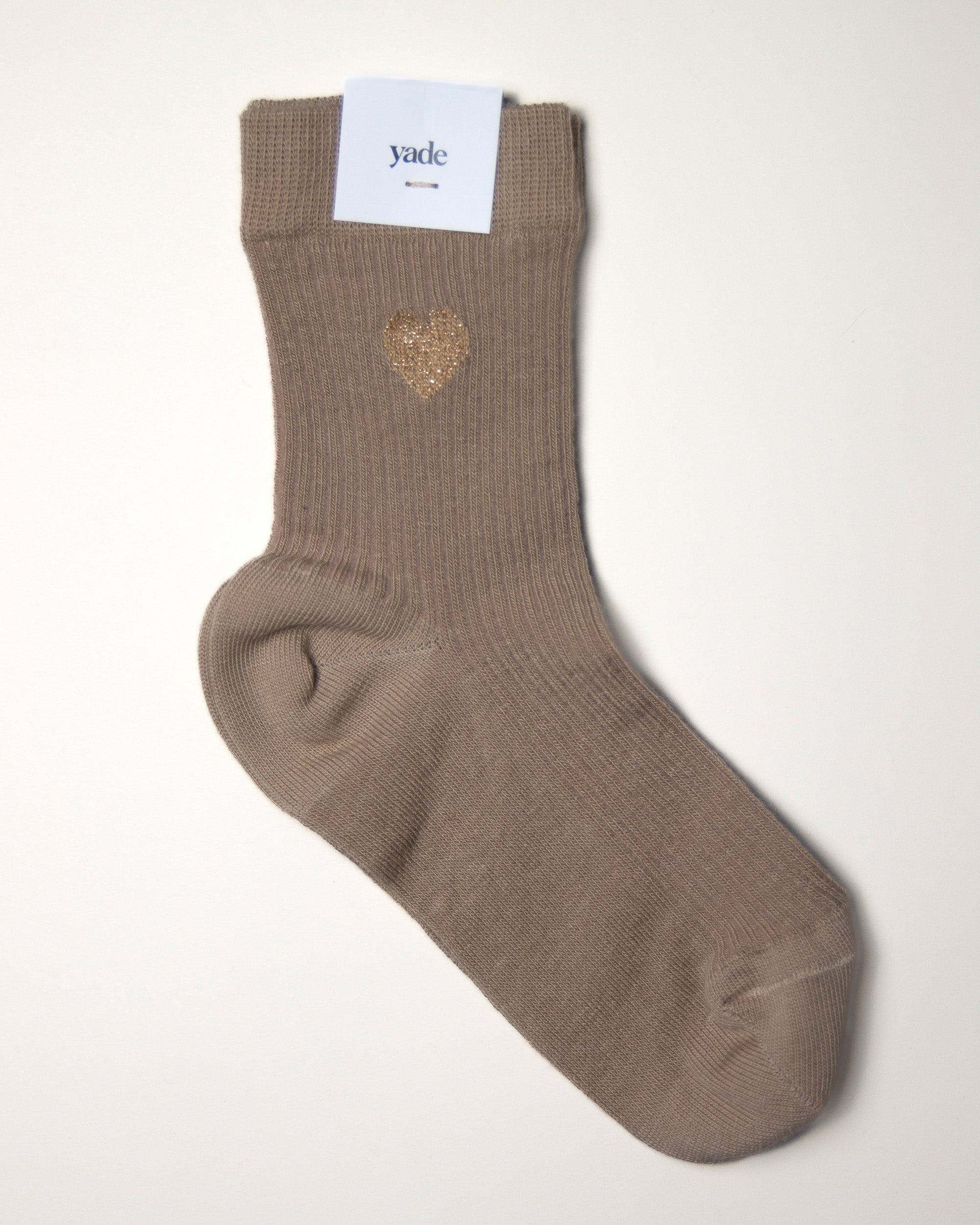 Chaussettes Love - Warm Beige
