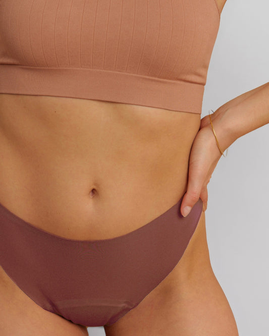 Culotte Menstruelle Parfaite - Flux Moyen - Blush