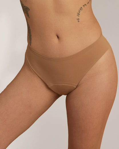 Culotte Menstruelle Parfaite - Flux Abondant - Nude