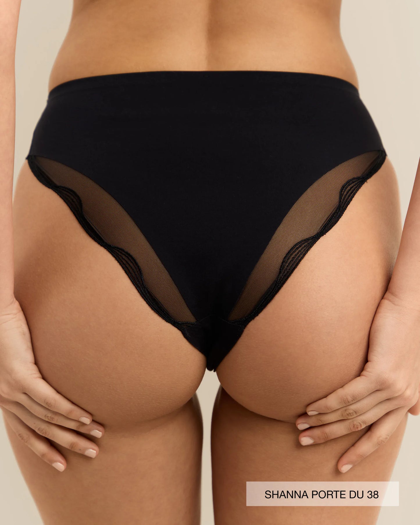 Wave Line High-Waisted Brief