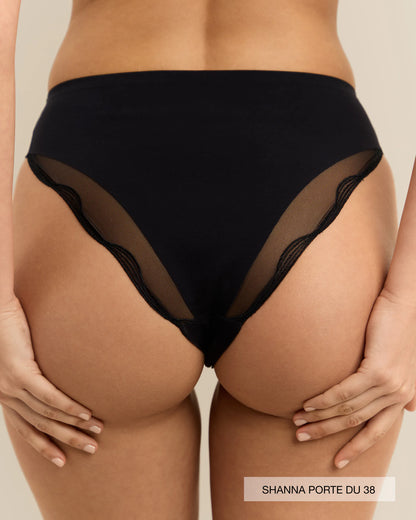 Wave Line High-Waisted Brief