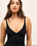 Hot Deep V-Neck Jumpsuit - Dark