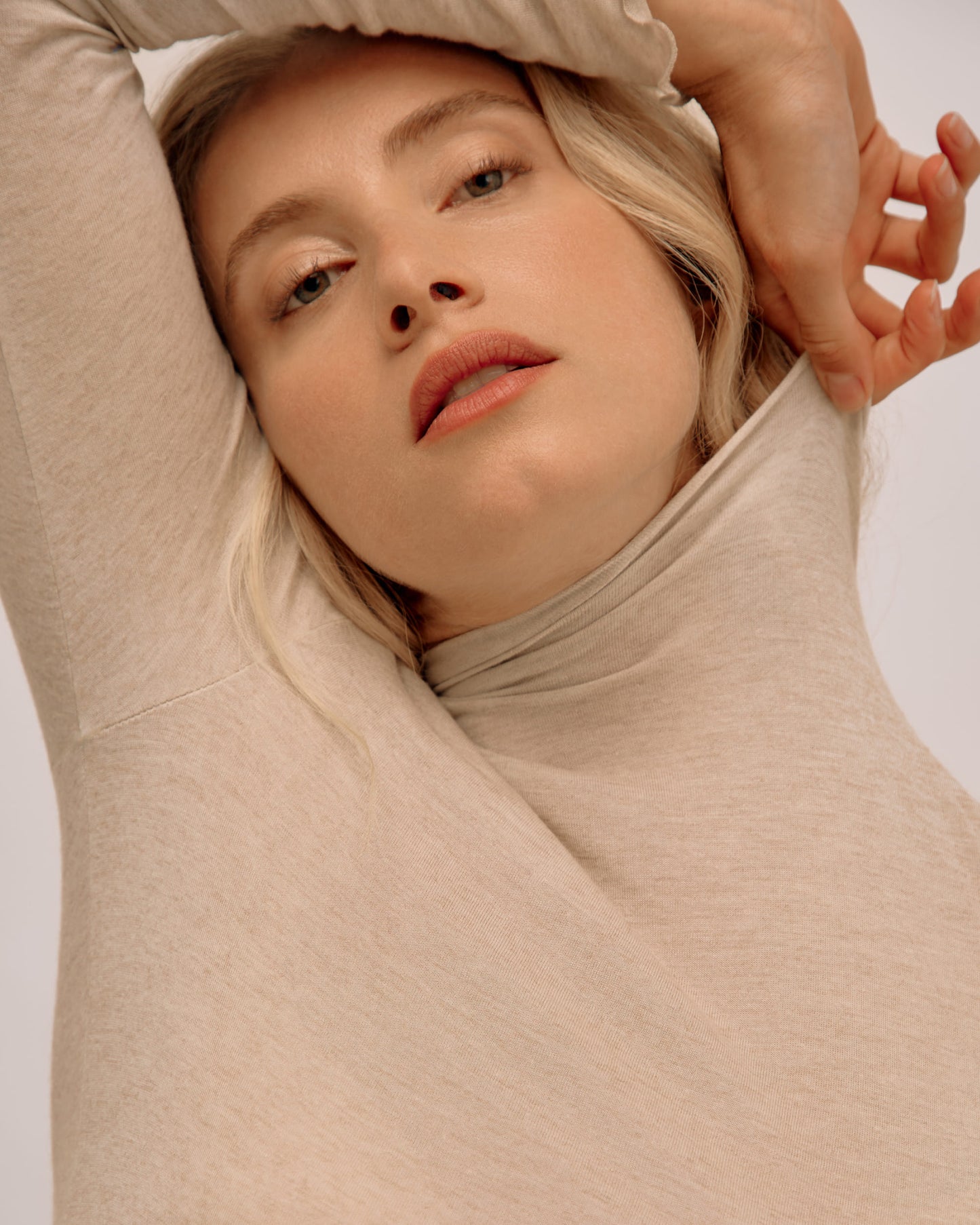 Top Col Montant Cachemire & Modal