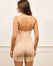 Hot Deep V-Neck Jumpsuit - Light Beige