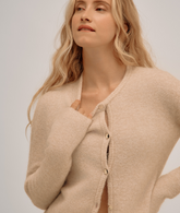 Cardigan Col Rond - Beige