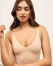 Hot Deep V-Neck Jumpsuit - Light Beige