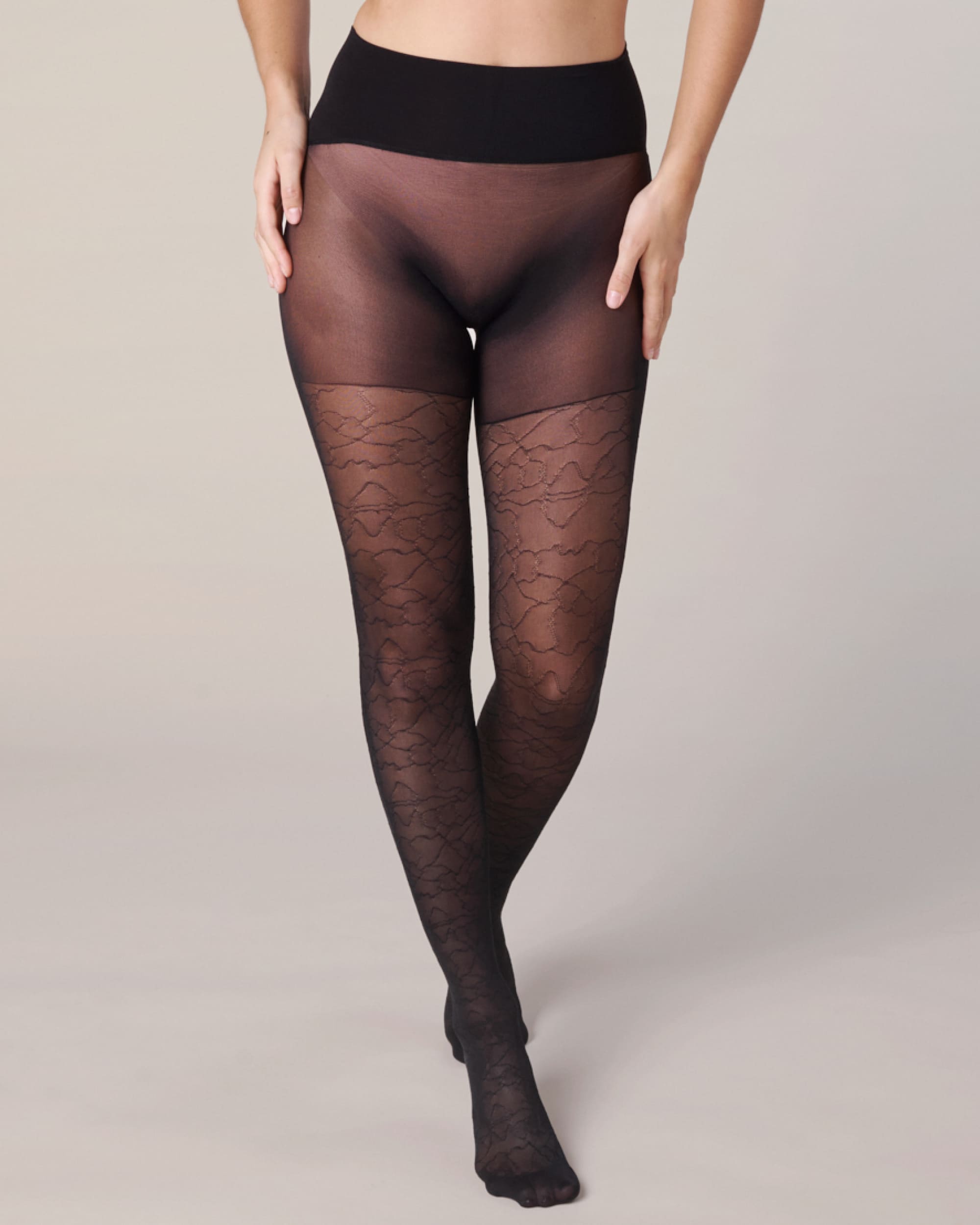 Le Collant Parfait - Sans Couture - Organic Lace