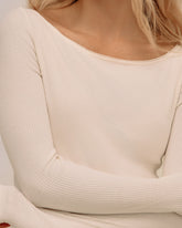 Top Encolure Évasée Coton Croquet