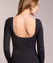 Robe Manches Longues Décolleté Côtelée