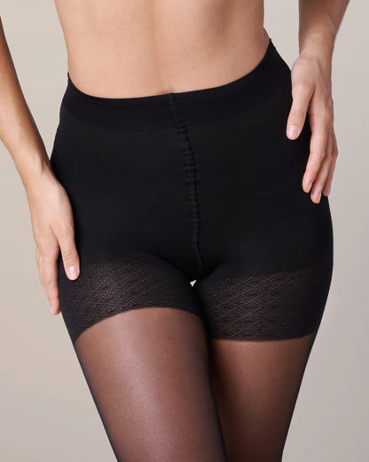 Le Collant Parfait - Shorty Sculptant - Dark 60D