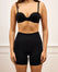 Sculpting Open Back Shorts - Dark