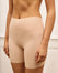 Sculpting Open Back Shorts - Light Beige