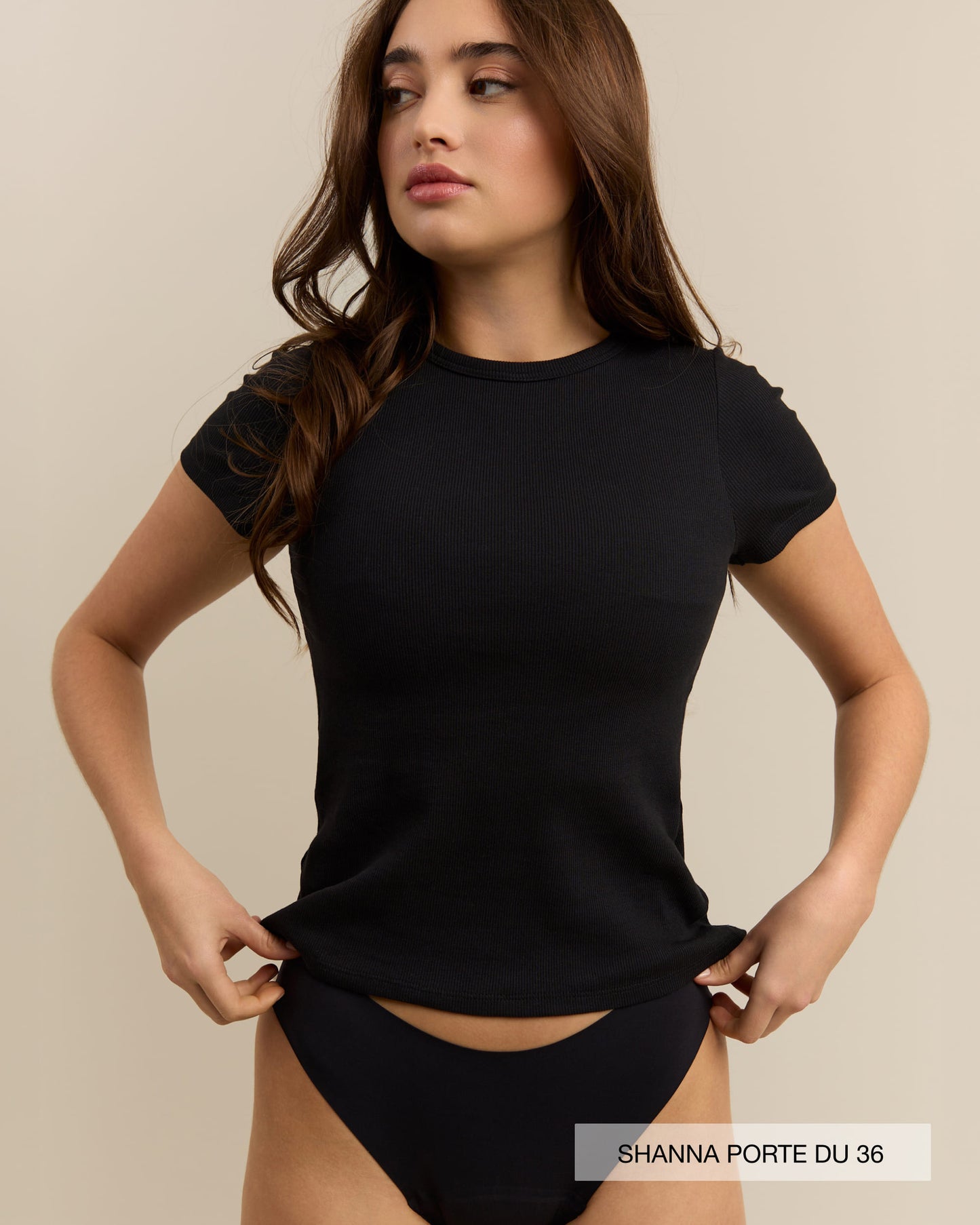 Tee-shirt Coton Côtelé