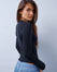 Long Sleeve Cotton Top - Dark