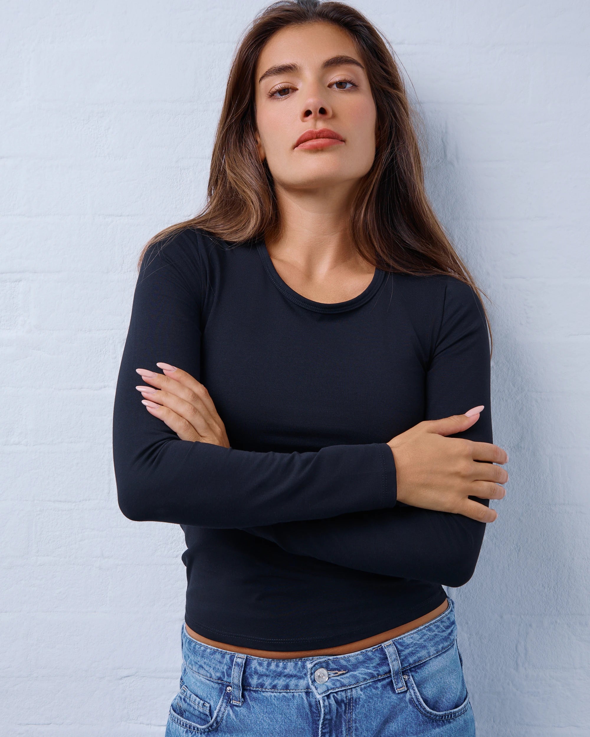 Top Manches Longues Coton - Dark