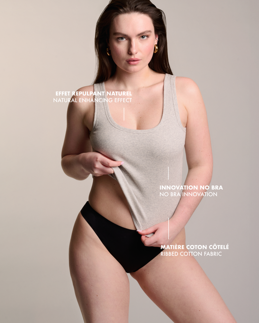 Ribbed Cotton Top