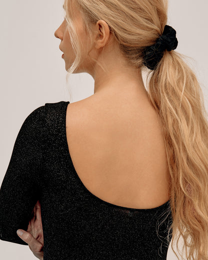 Body Dos Nu Black Glitter