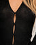 Cardigan Décolleté Plongeant Black Glitter