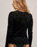 Cardigan Décolleté Plongeant Black Glitter