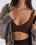 Hot Plunge Bralette - Espresso