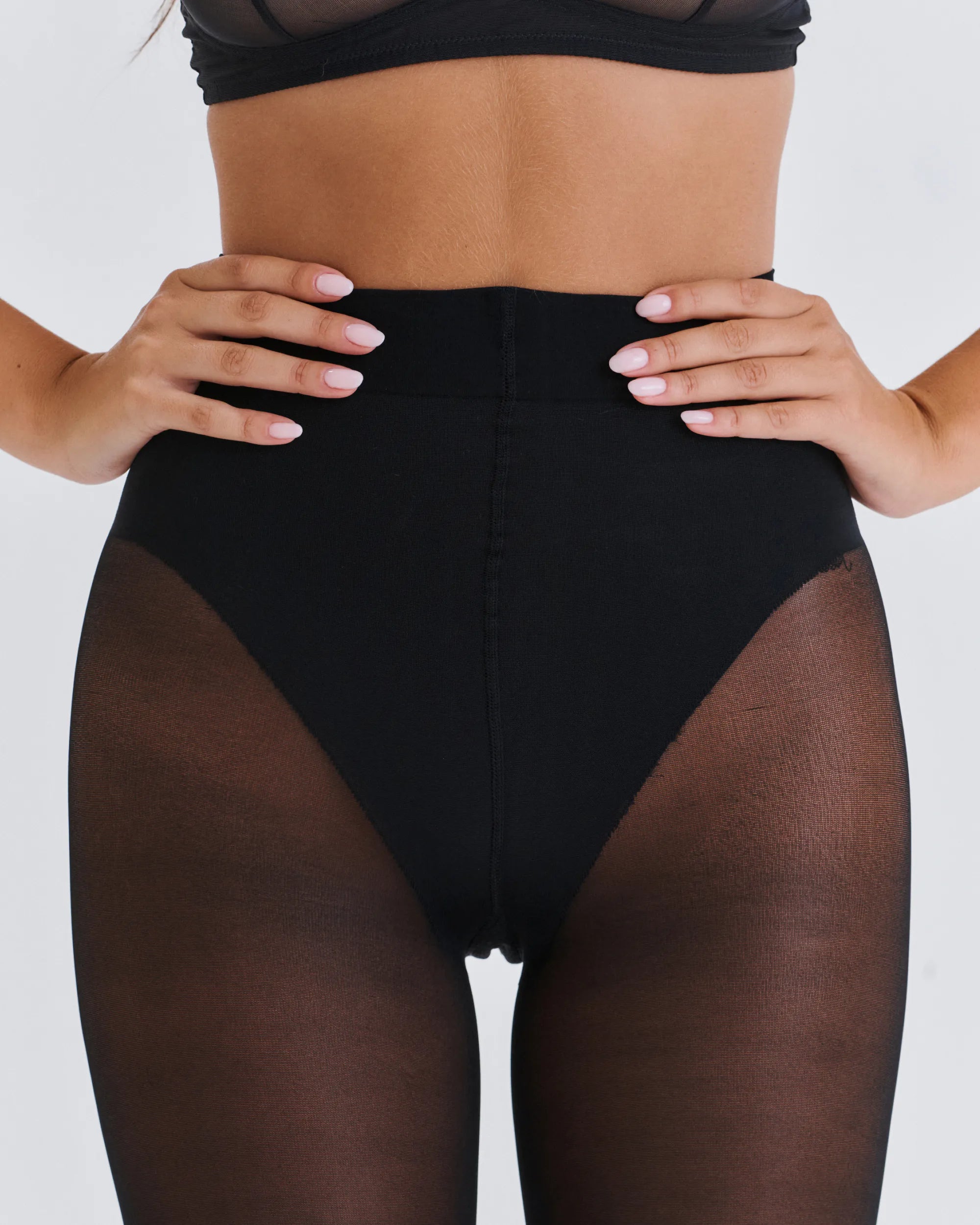 Collant Bikini Sculptant - Dark 40D