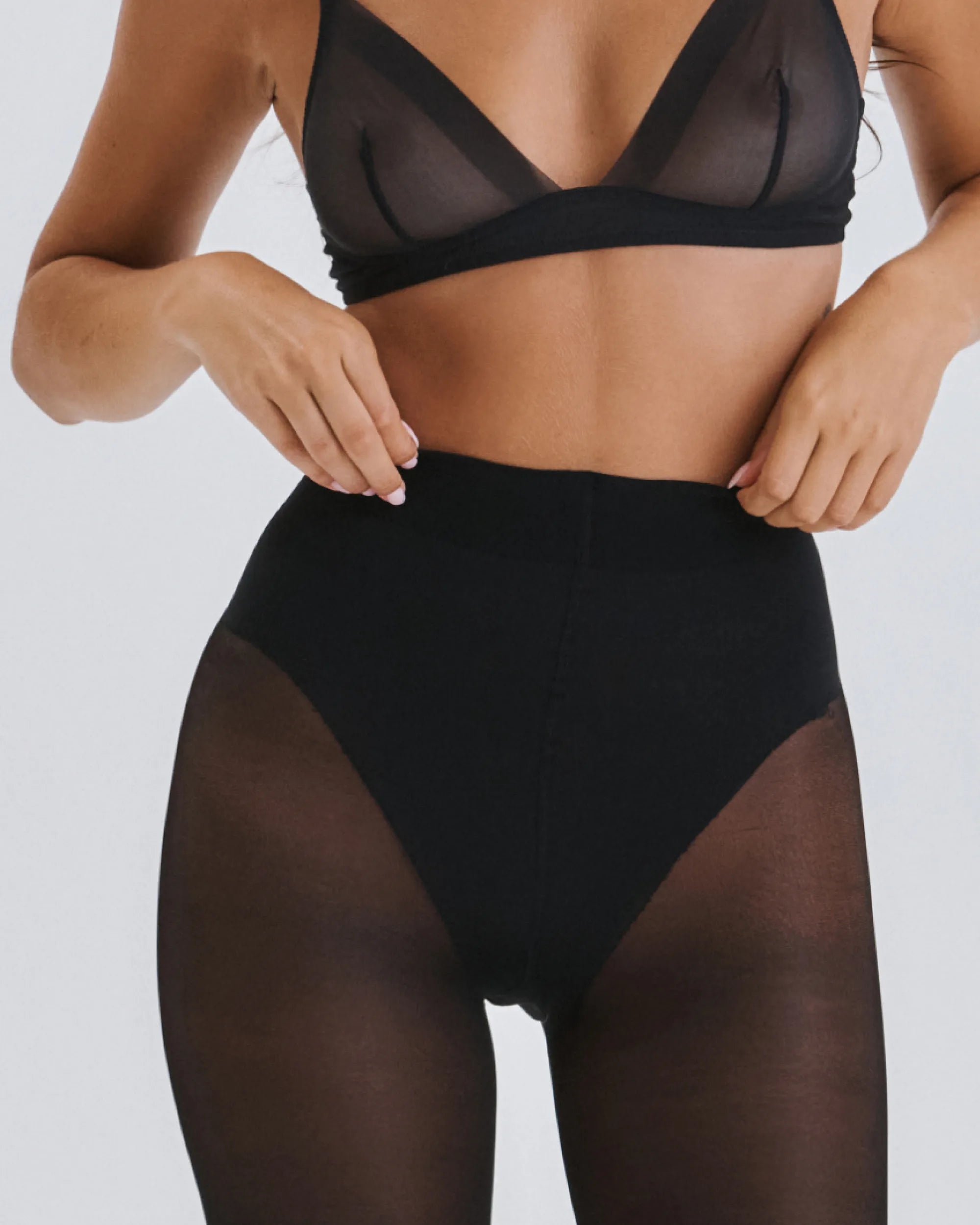 Collant Bikini Sculptant - Dark 40D