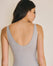 Cotton Décolleté Body - Light Grey