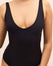 Cotton Décolleté Body - Dark