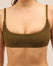 Padded Bandeau Bralette - Greenstone