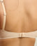 Hot Deep Neck Bra - Light Beige