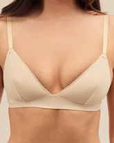 Brassière Triangle - Light Beige