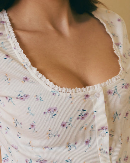 Haut de pyjama - Sweet Bloom - Blooming Night