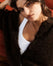 Cable-Sleeve Cardigan - Mocha