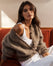 Cable-Sleeve Cardigan - Taupe