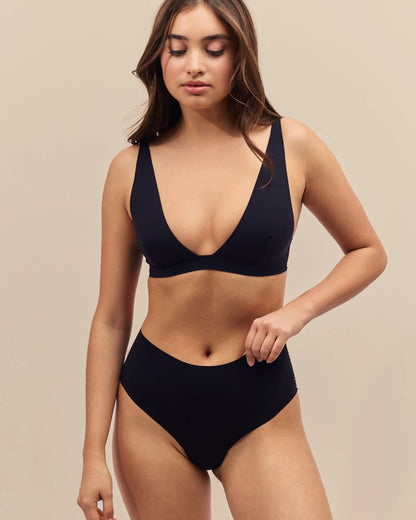 The Lift Seamless High Waist Briefs - Dark