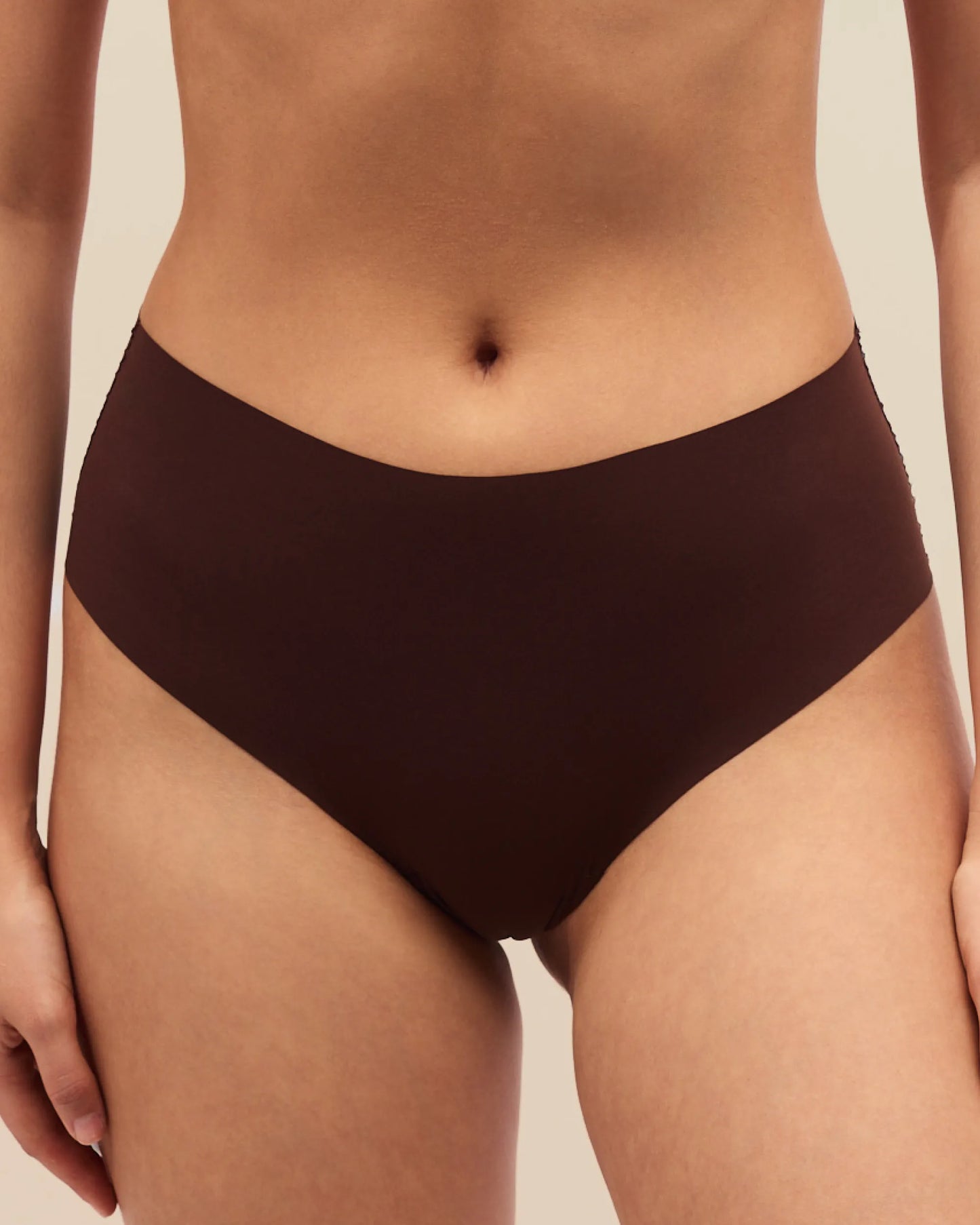 The Lift Seamless High-Waisted Brief - Espresso