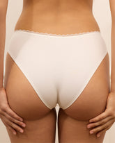 Culotte Cotton Lace - Off White