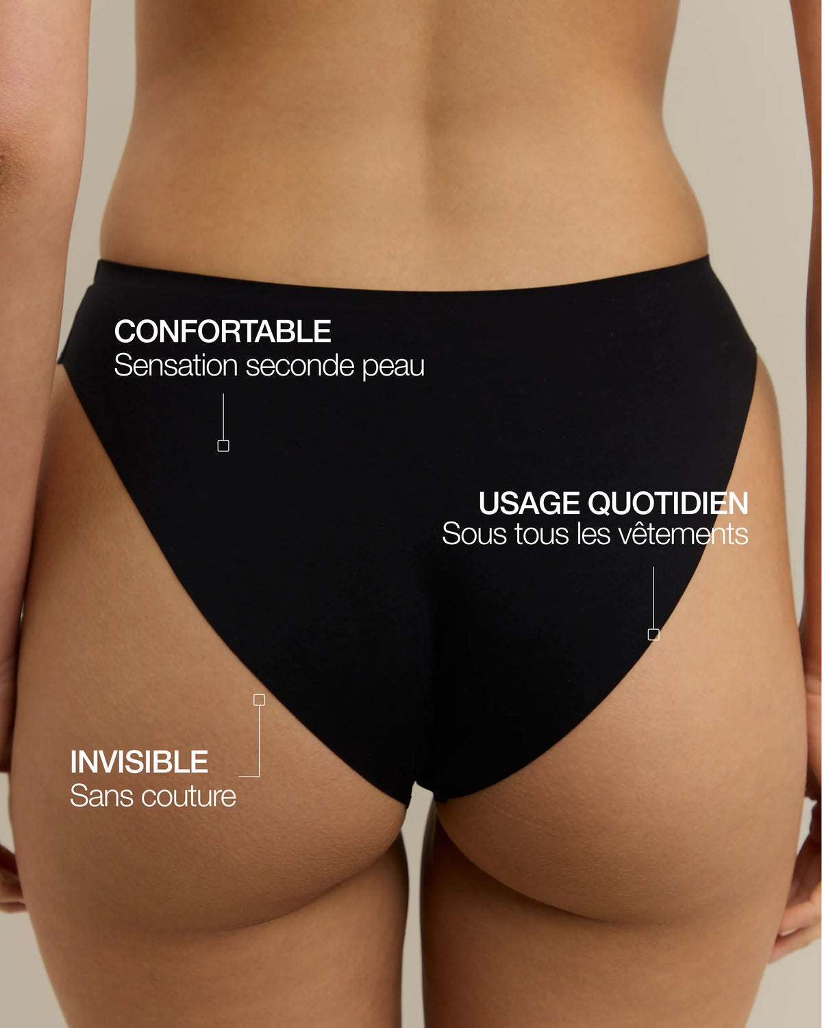 Invisible Briefs - Dark