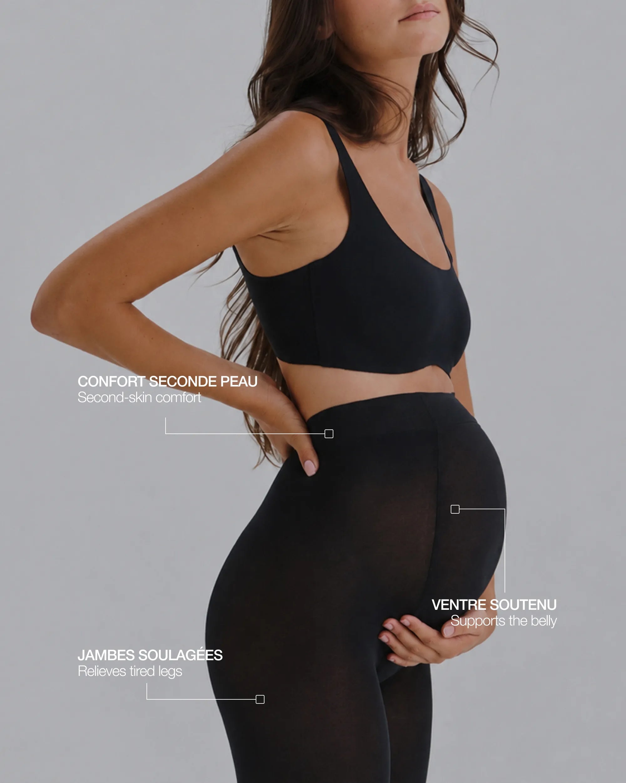 Collant Grossesse - Dark