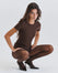 Collant Hip Sculpt - Brown 40D