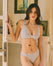 Hot Décolleté Bra Cotton Lace - Light Grey