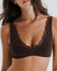Brassière Hot Décolleté Floral Lace - Mocha