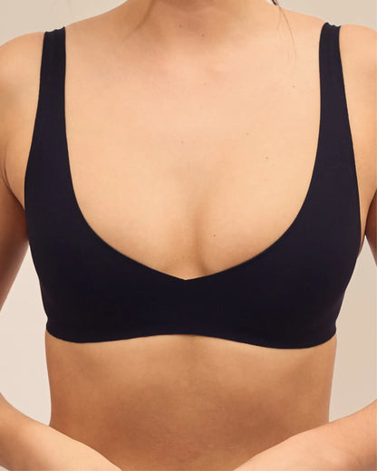 Hot Mini Plunge Bra - Dark